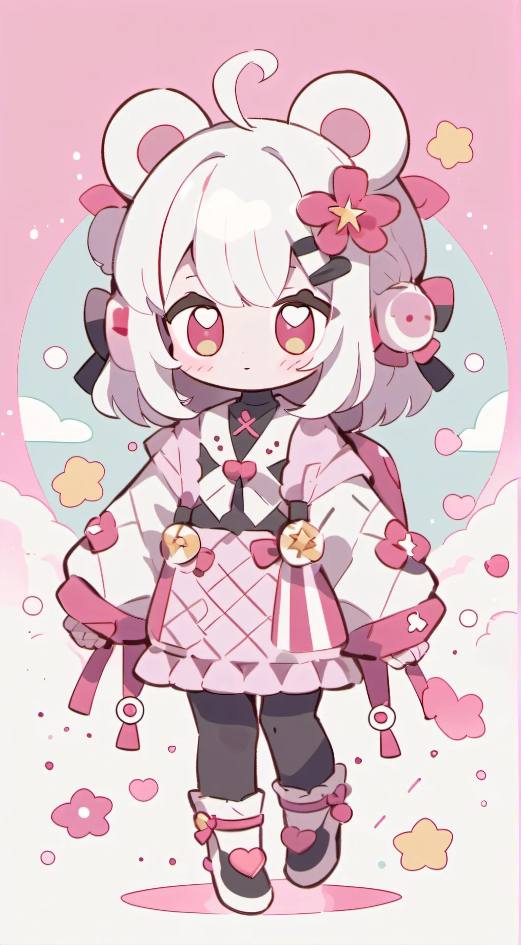 ai character: Taron German dj background