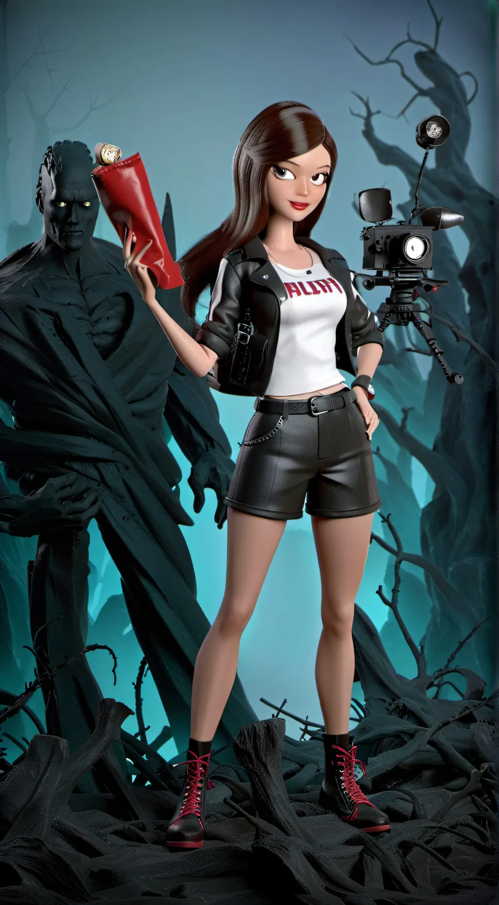 ai character: Megan🩸 background