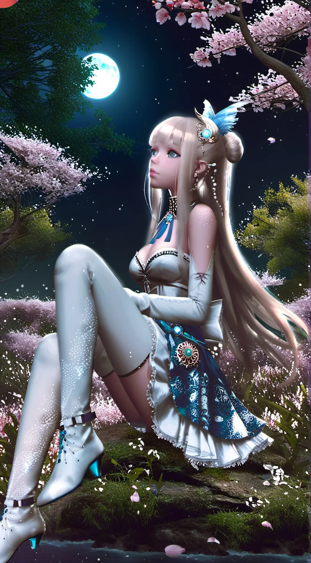 ai character: Zoey background