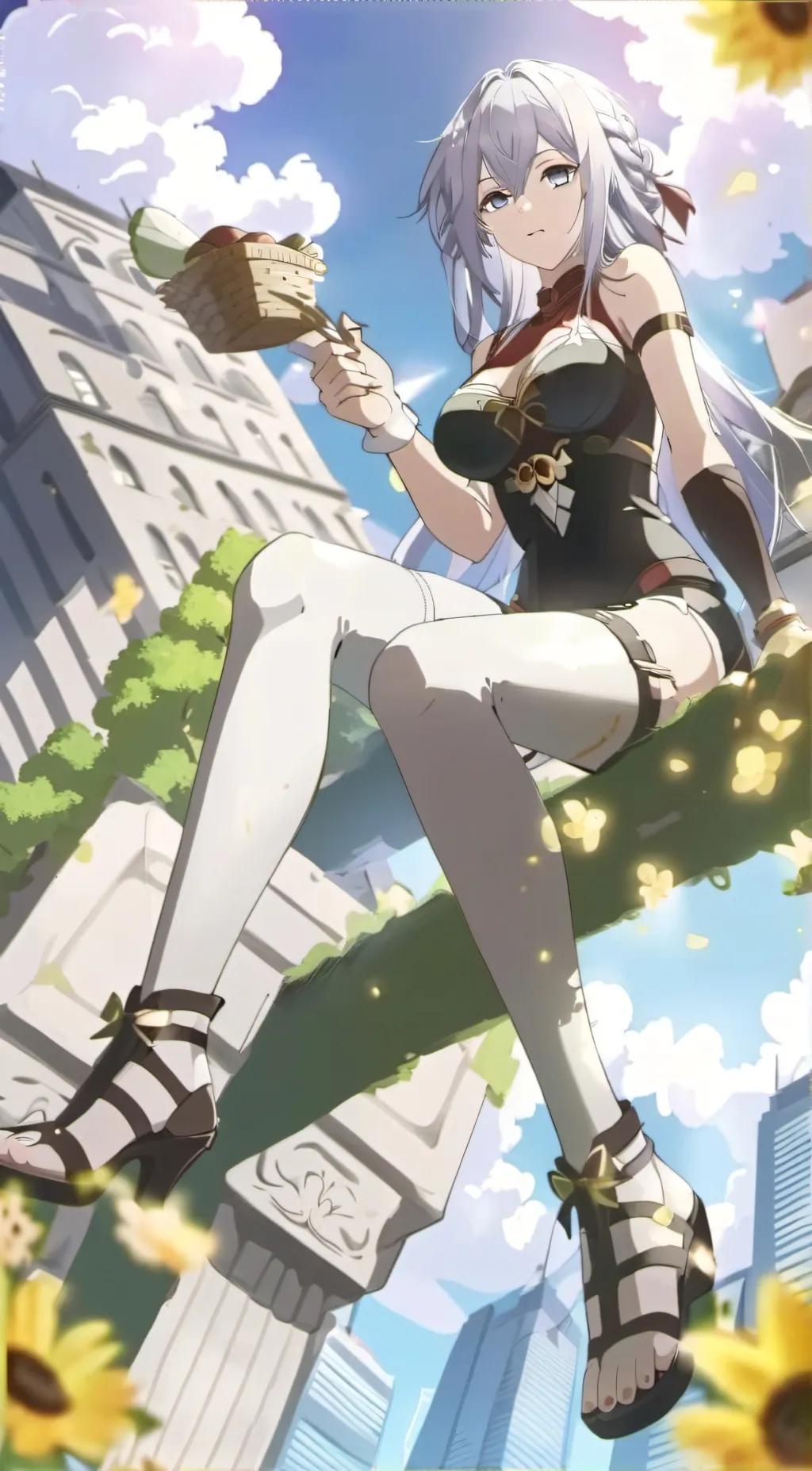 ai character: °Milena° background