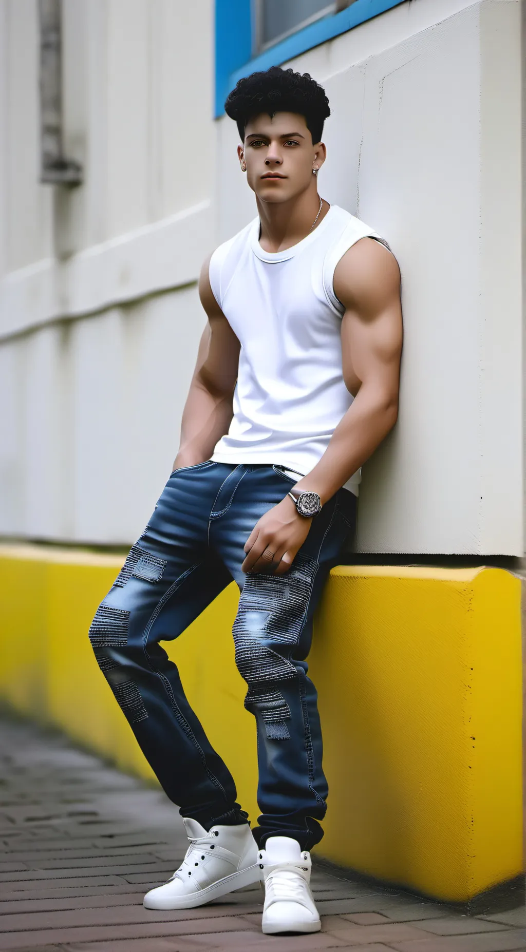 ai character: Ernesto  background