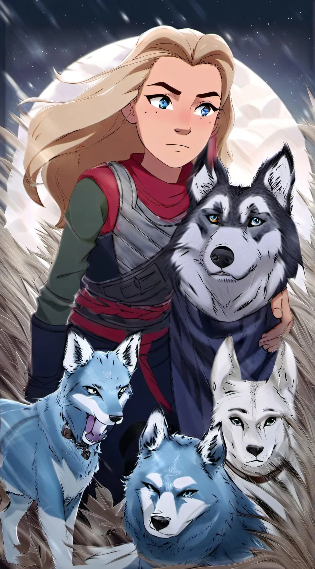 ai character: Adora background