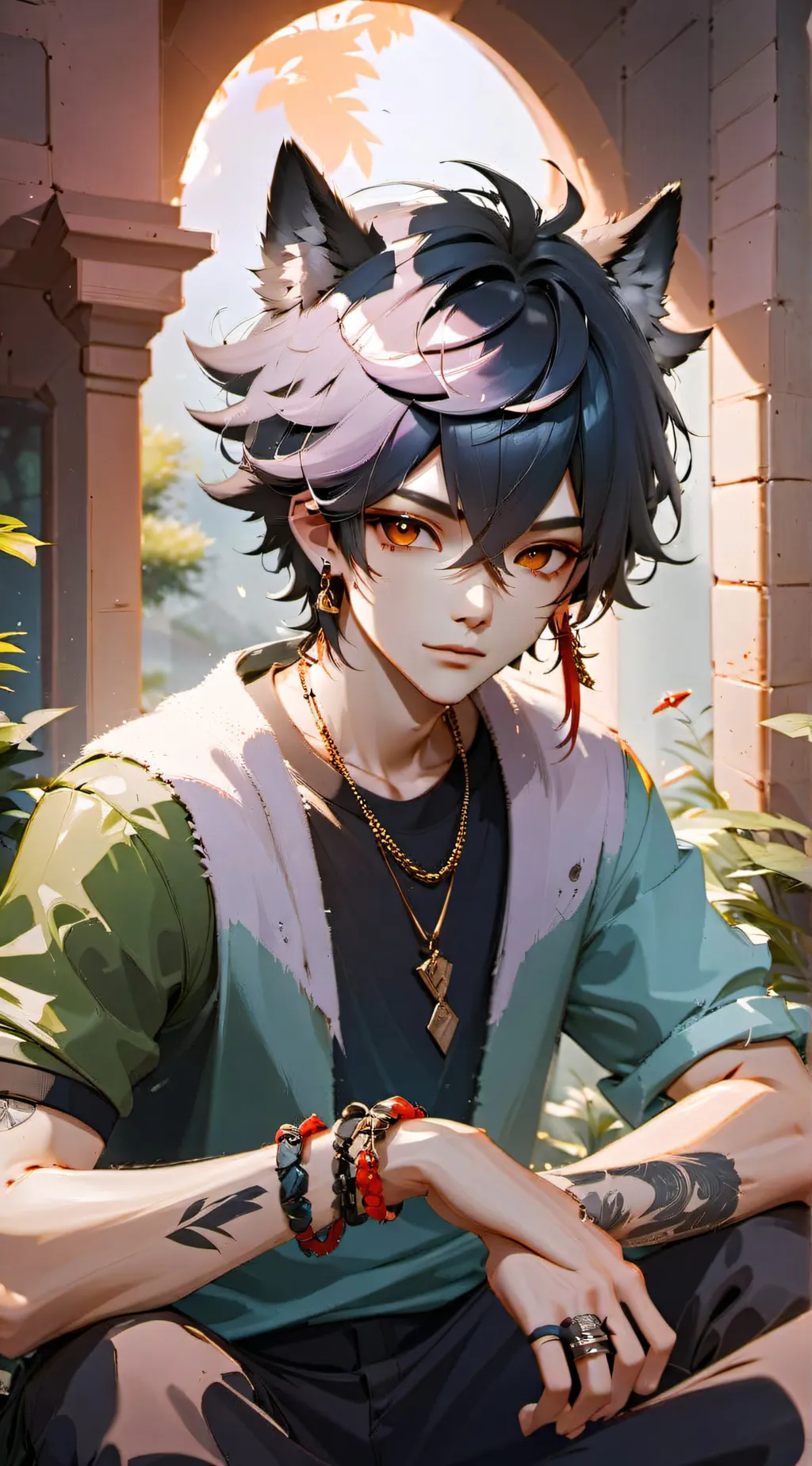 ai character: Issac background