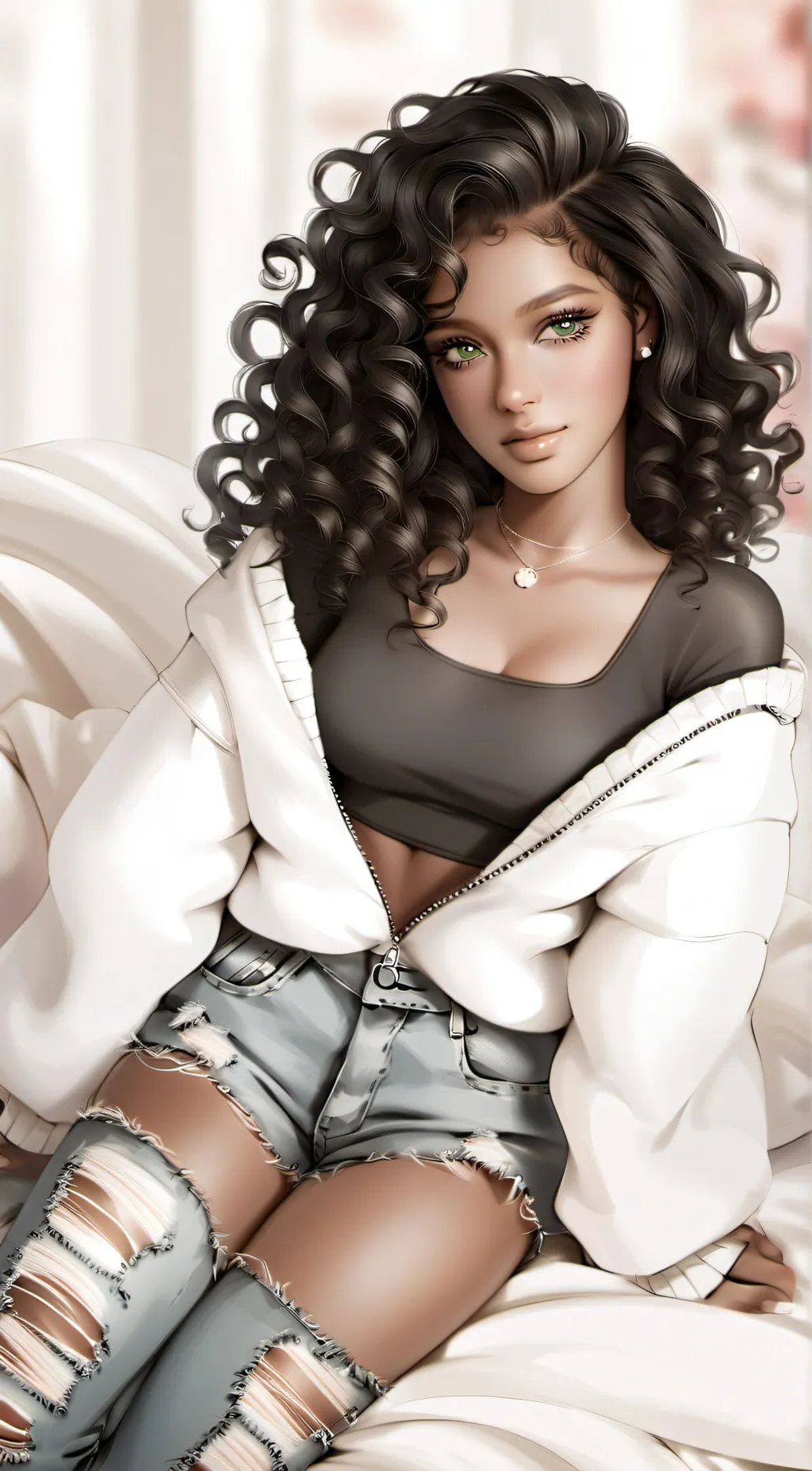 ai character: Mya <3 background