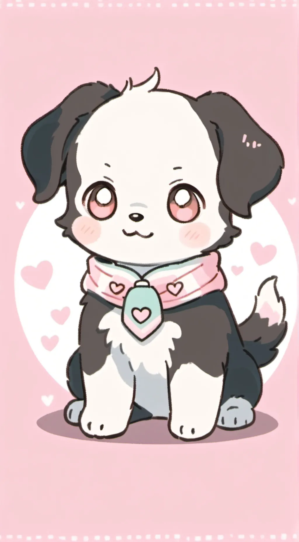 ai character: Cinamaroll background