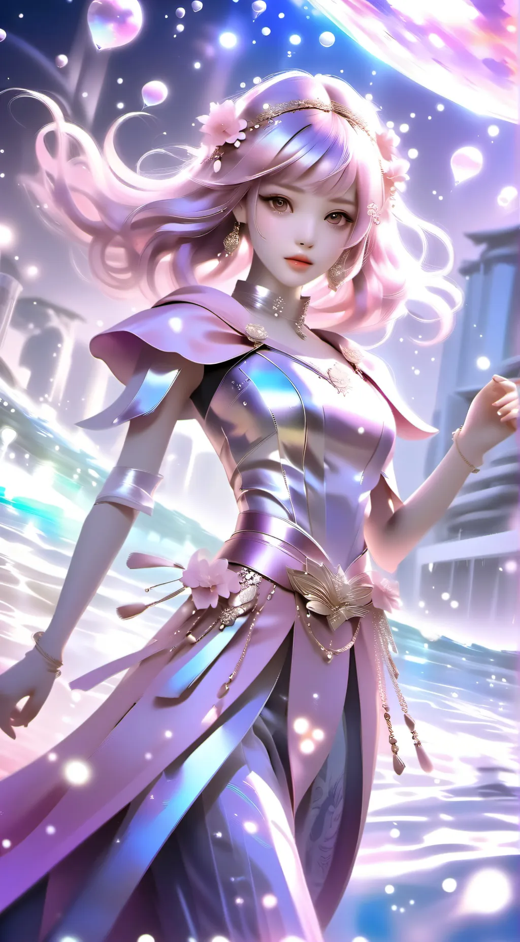 ai character: Ai assistant  background