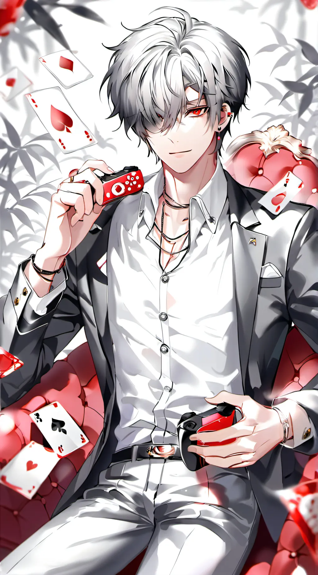 ai character: Ash jìl background