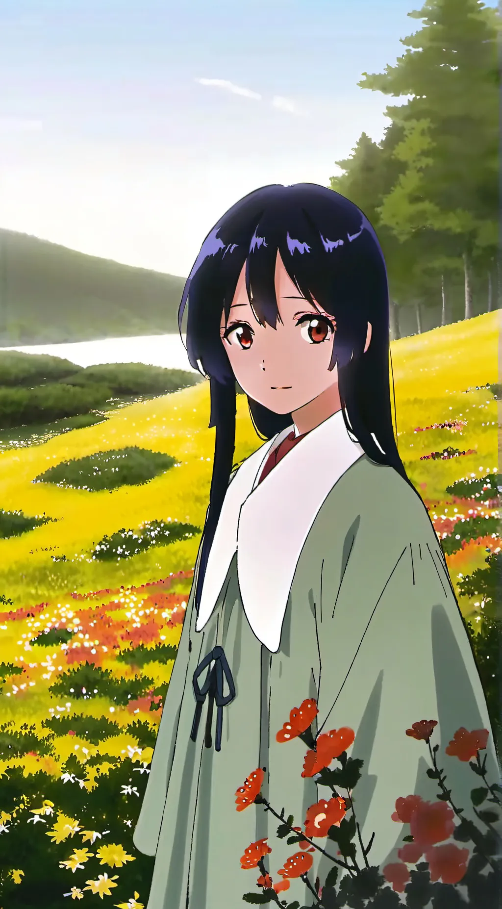 ai character: Aphmau  background