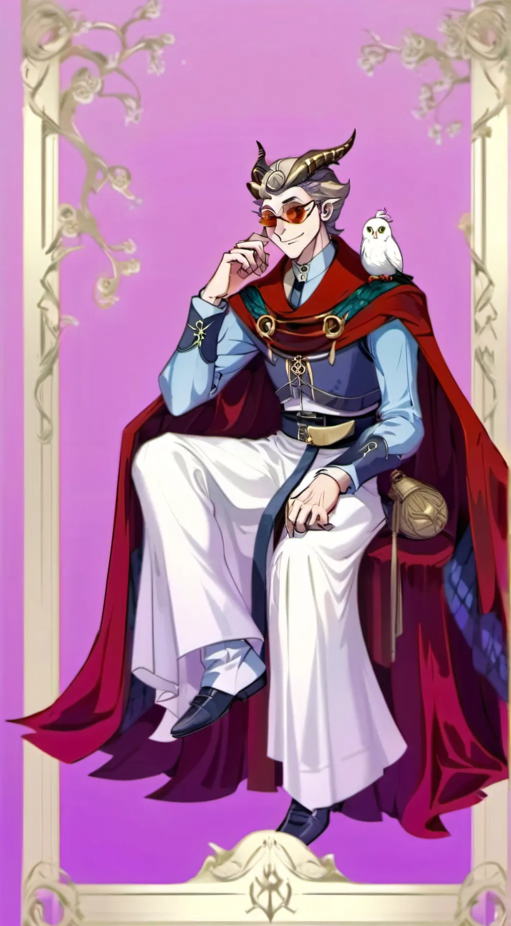 ai character: Stolas background