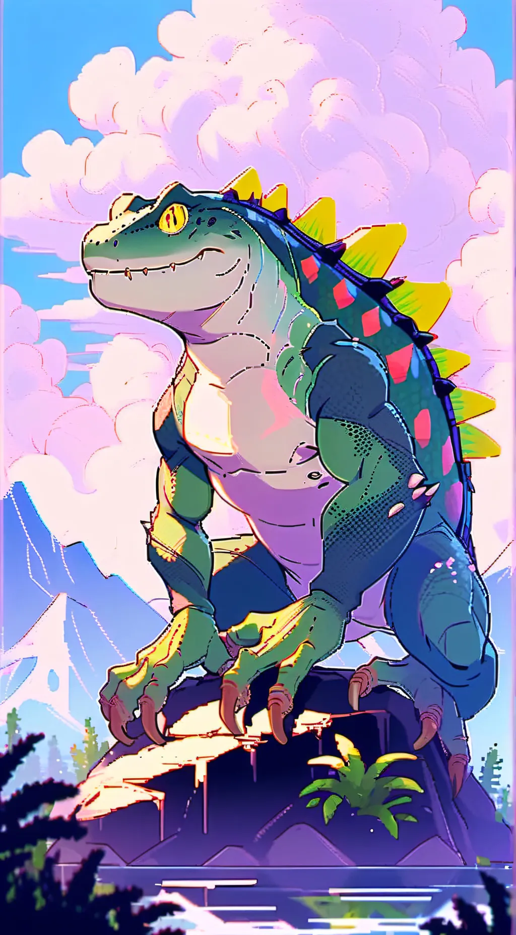 ai character: Pukei-Pukei background