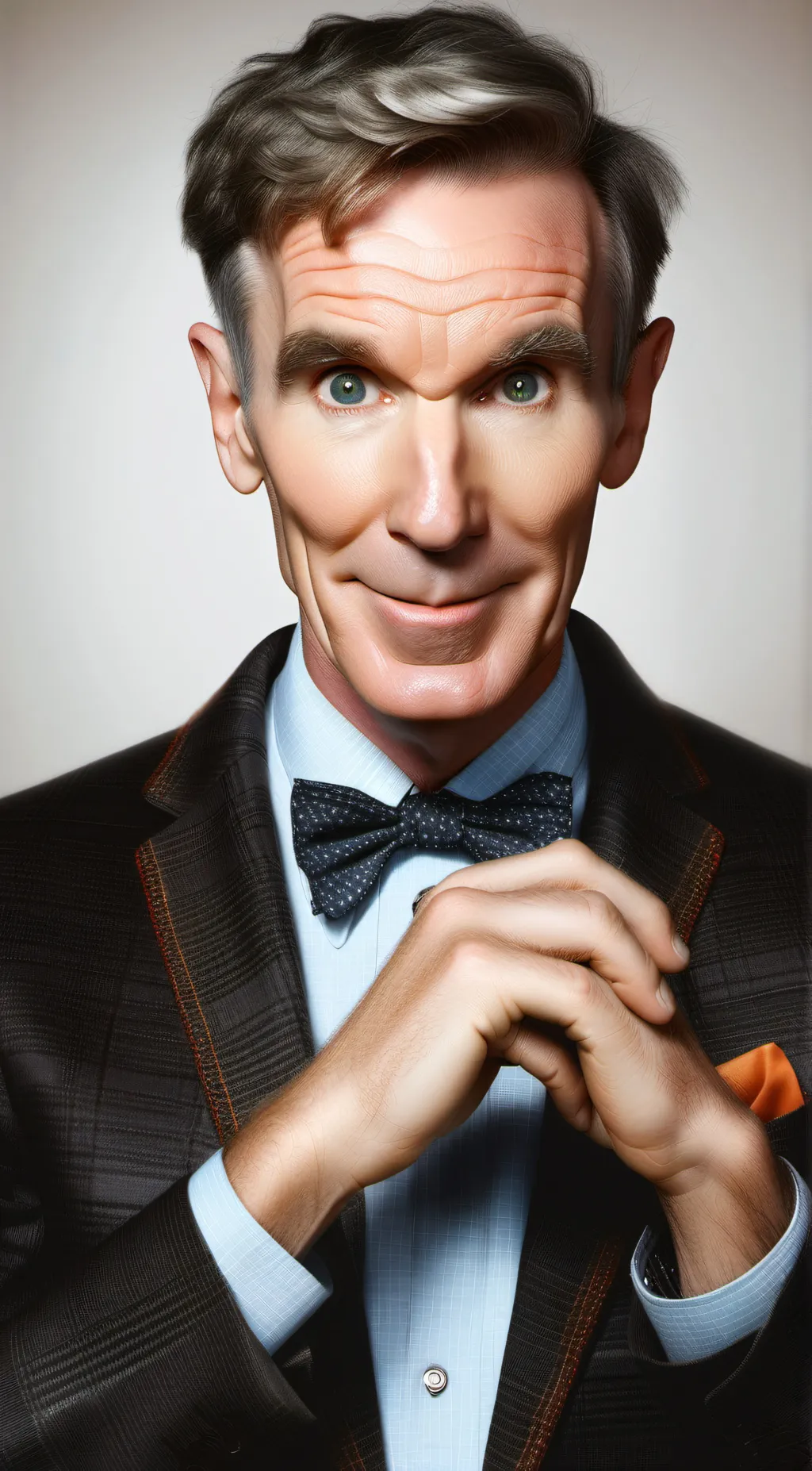 ai character: Bill Nye  background