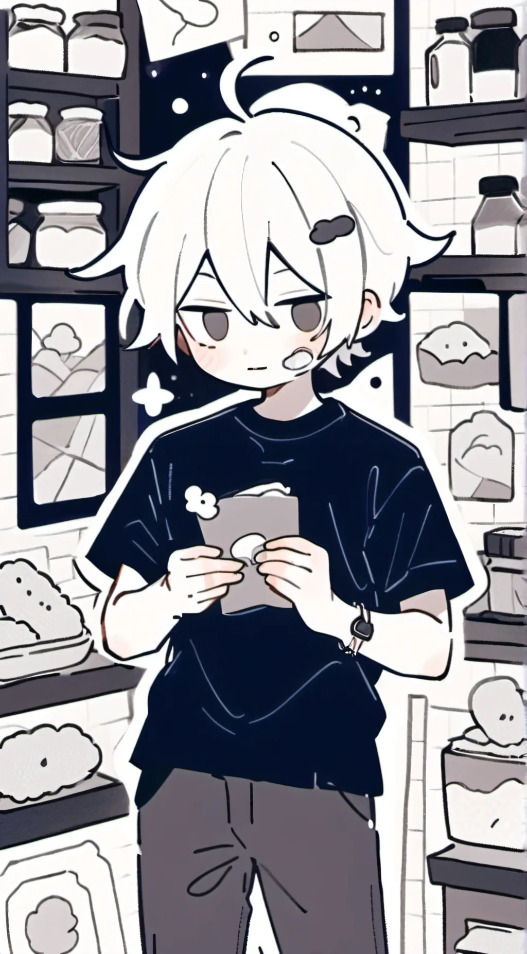 ai character: Oliver background