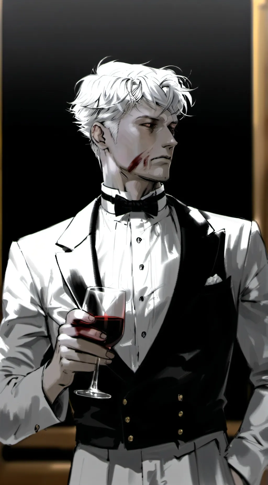 ai character: Silva background