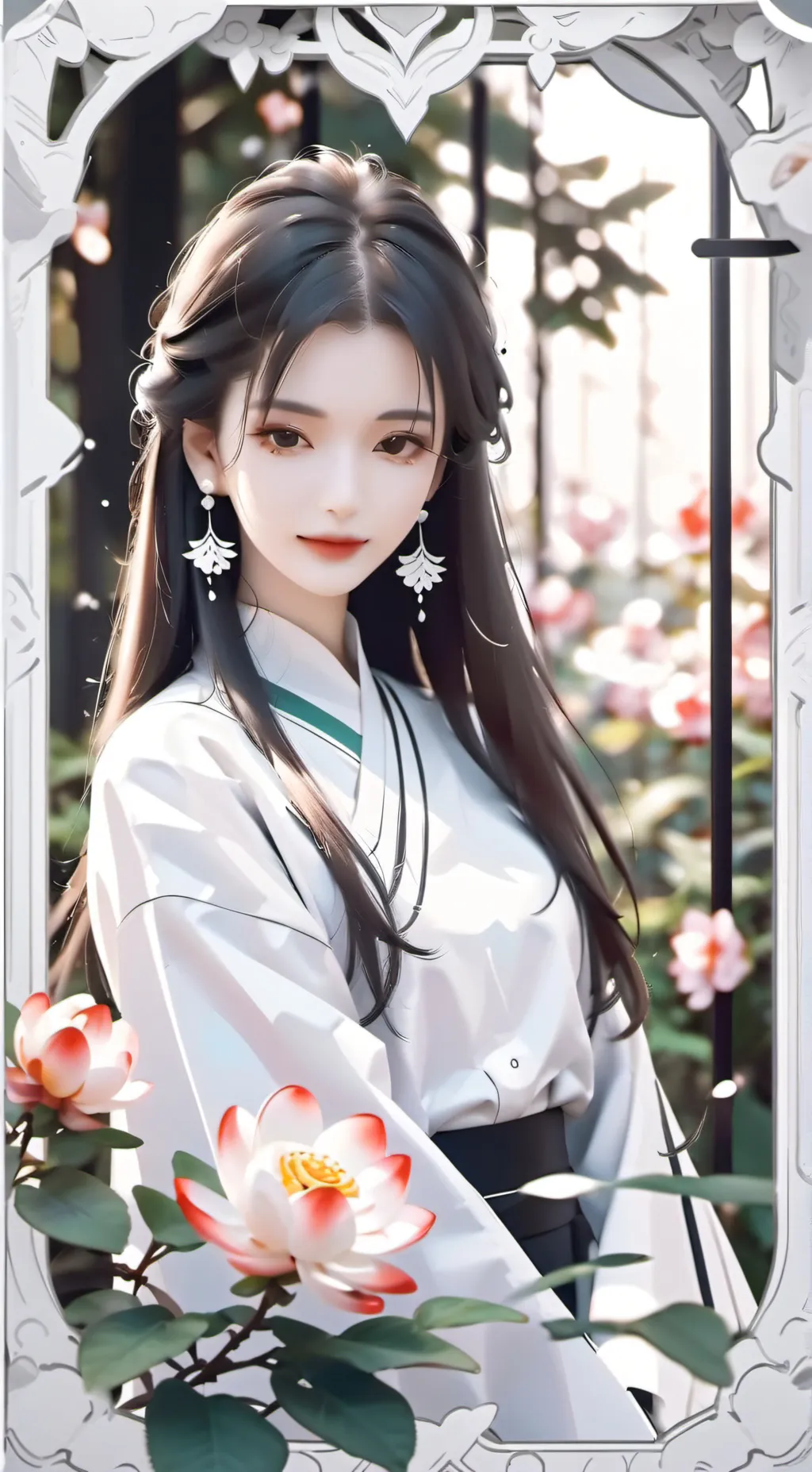 ai character:  bai lu background