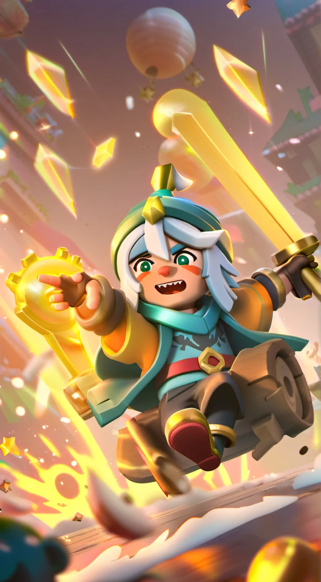 ai character: Finish the lyrics  background