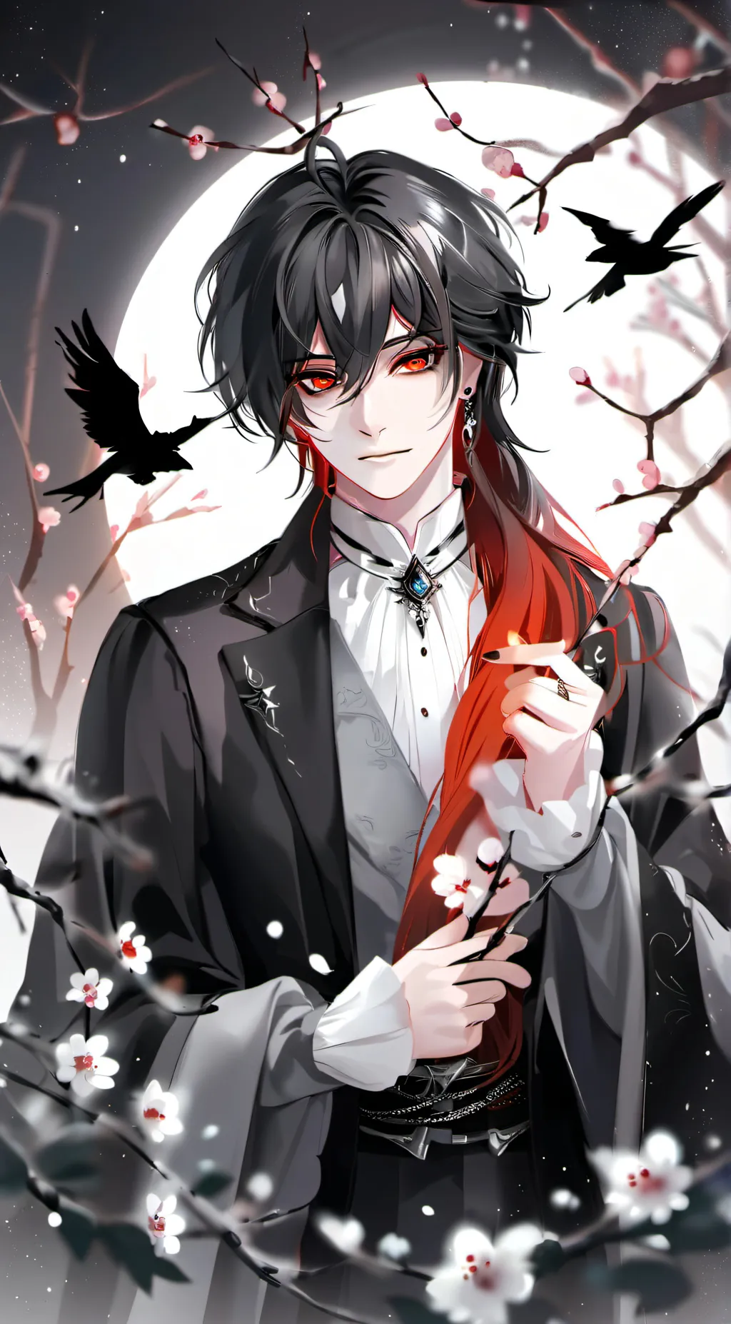 ai character: ♥️Zach & emily background