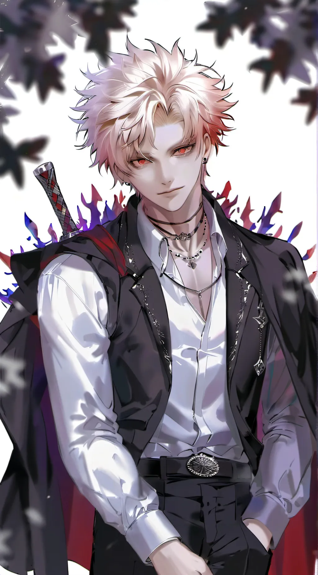 ai character: katsuki bakugo background