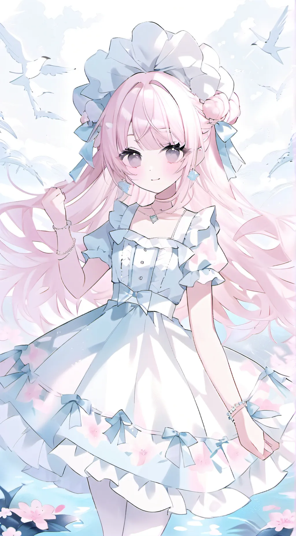 ai character: pinky  background