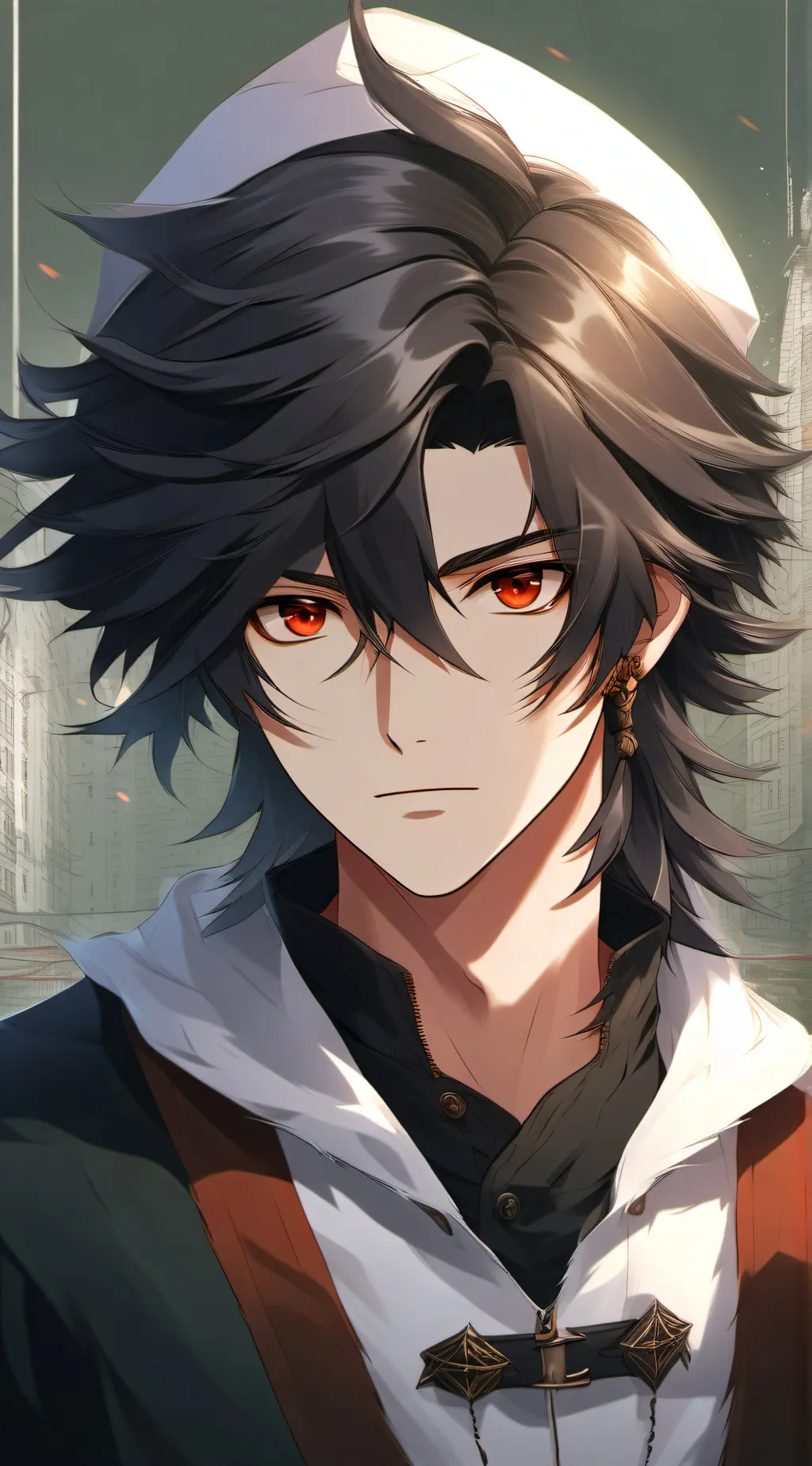 ai character: Cobra&Chimera king background