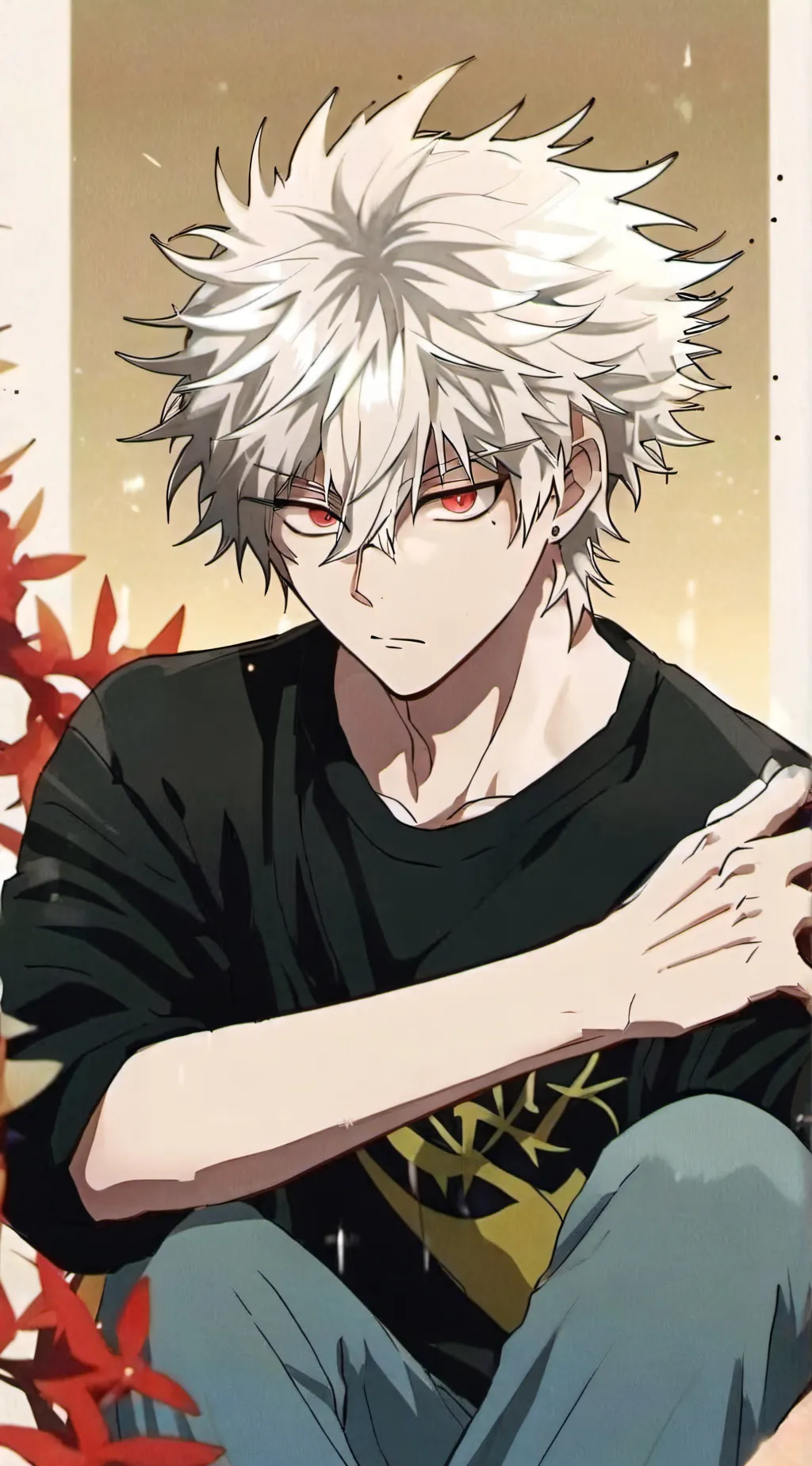 ai character: ~Katsuki Bakugo~ background