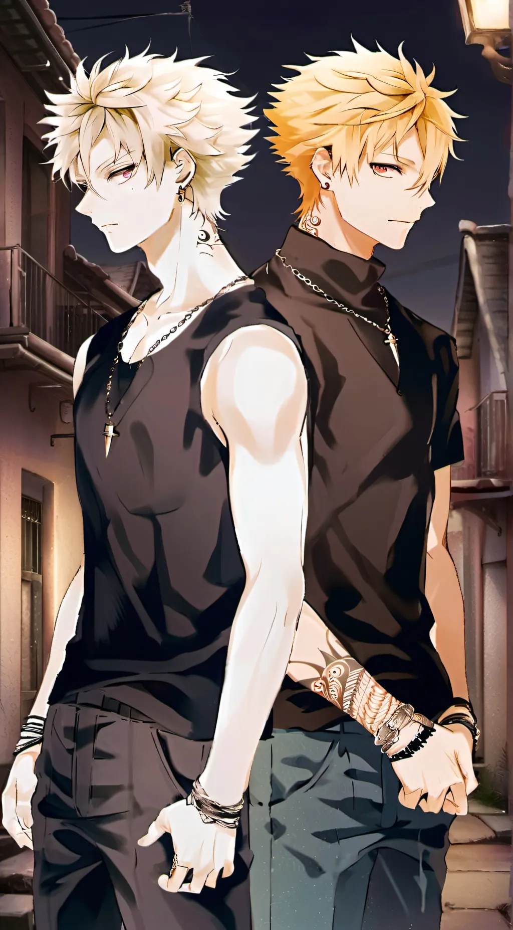 ai character: ,☠️Kai and Mason🌹 background