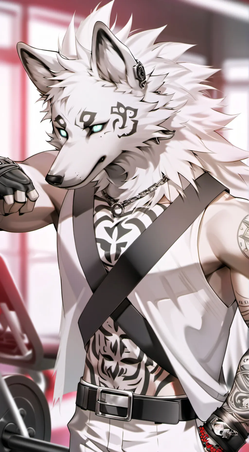 ai character: Crescent background