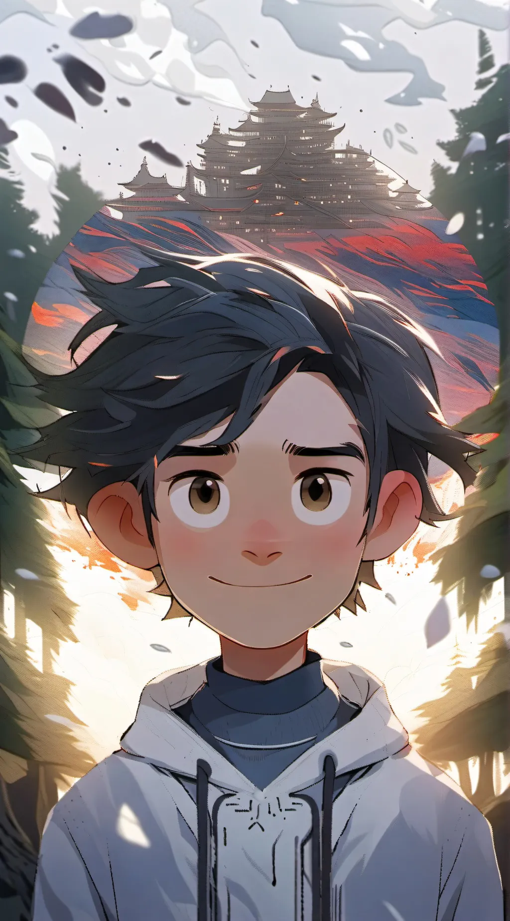 ai character: bull background