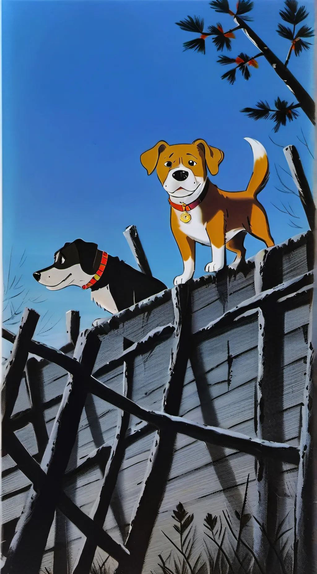 ai character: dogday!!!!!!! background