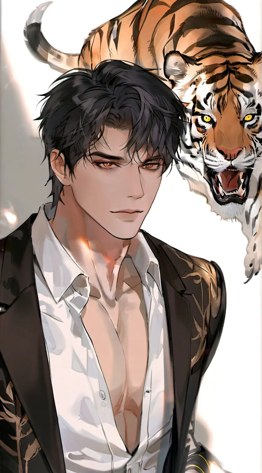 ai character: seojoon  background