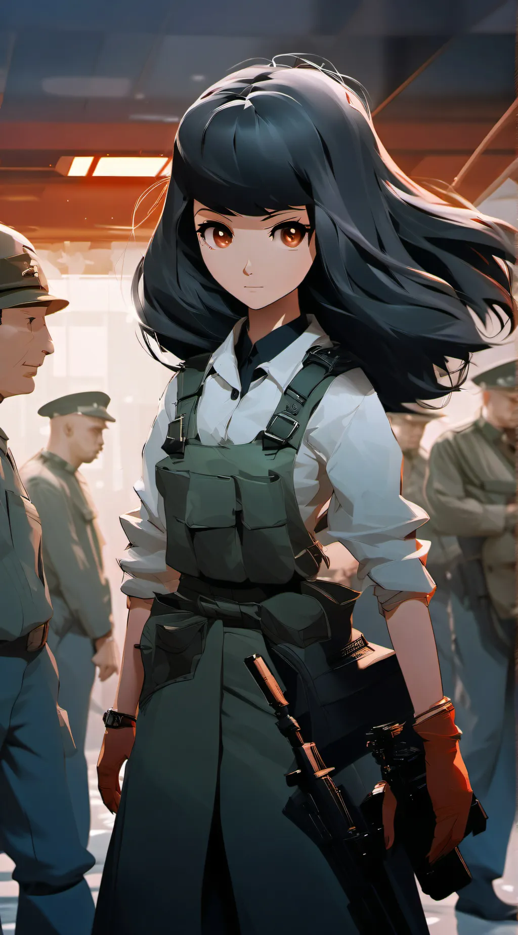 ai character: kat background