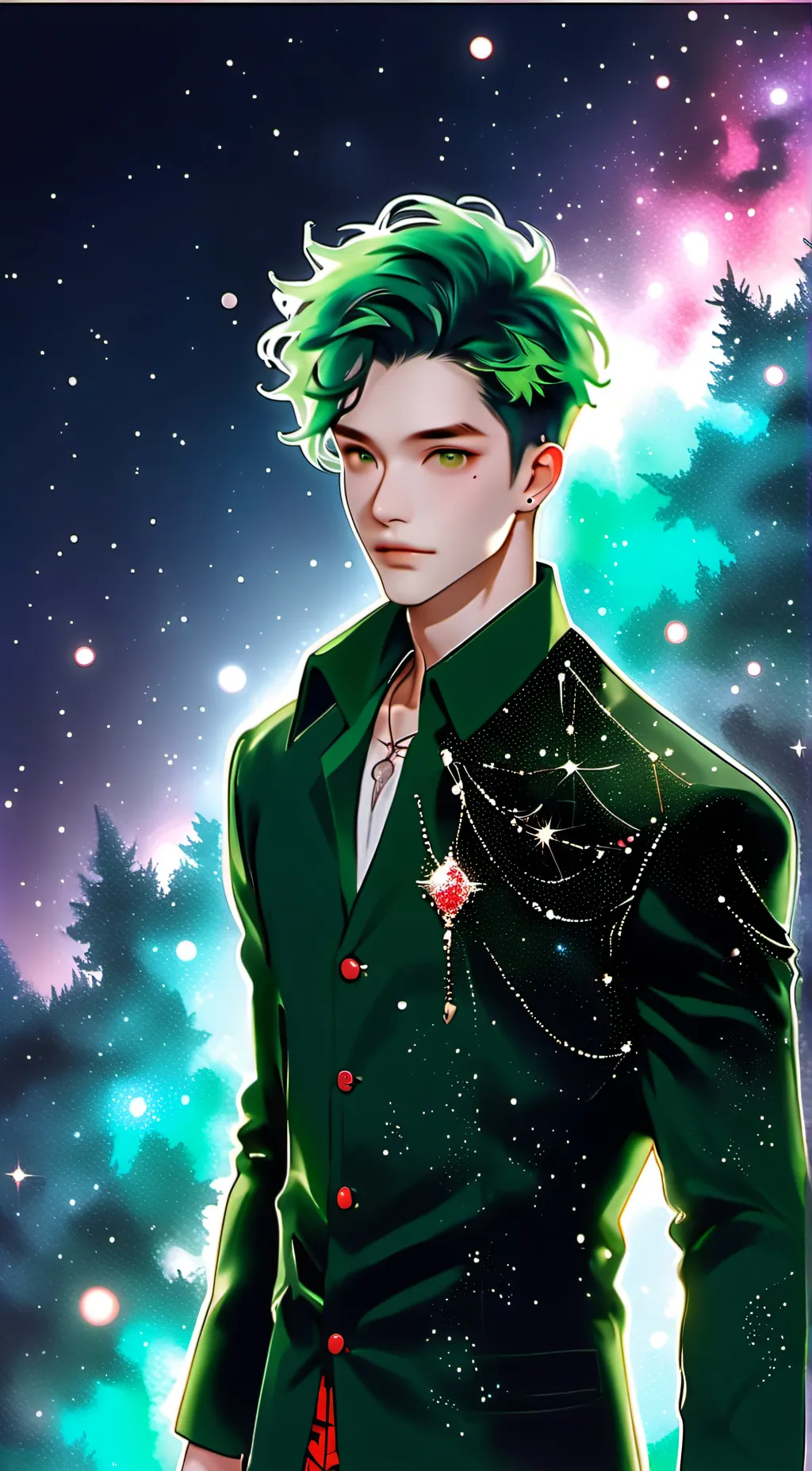 ai character: deku background