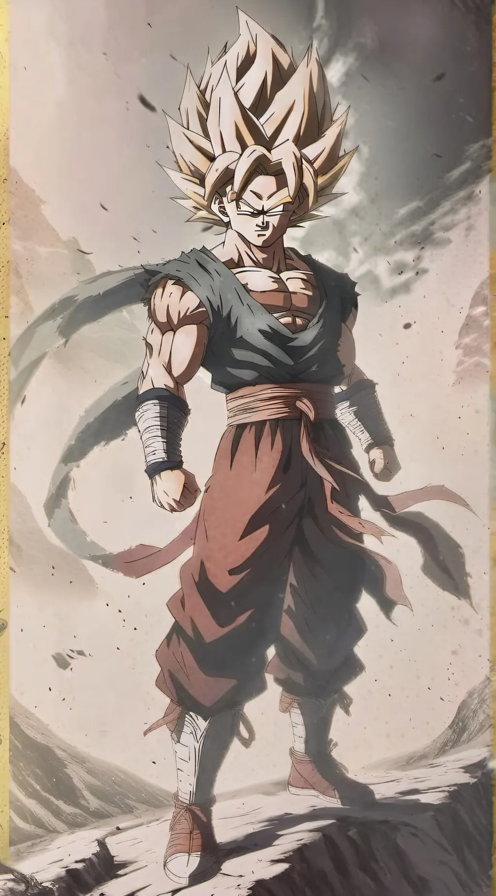 ai character: Goku background