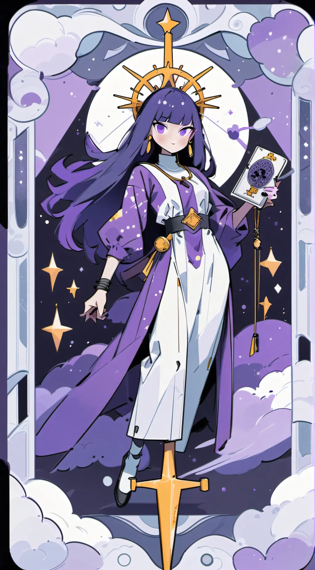 ai character: ennui background