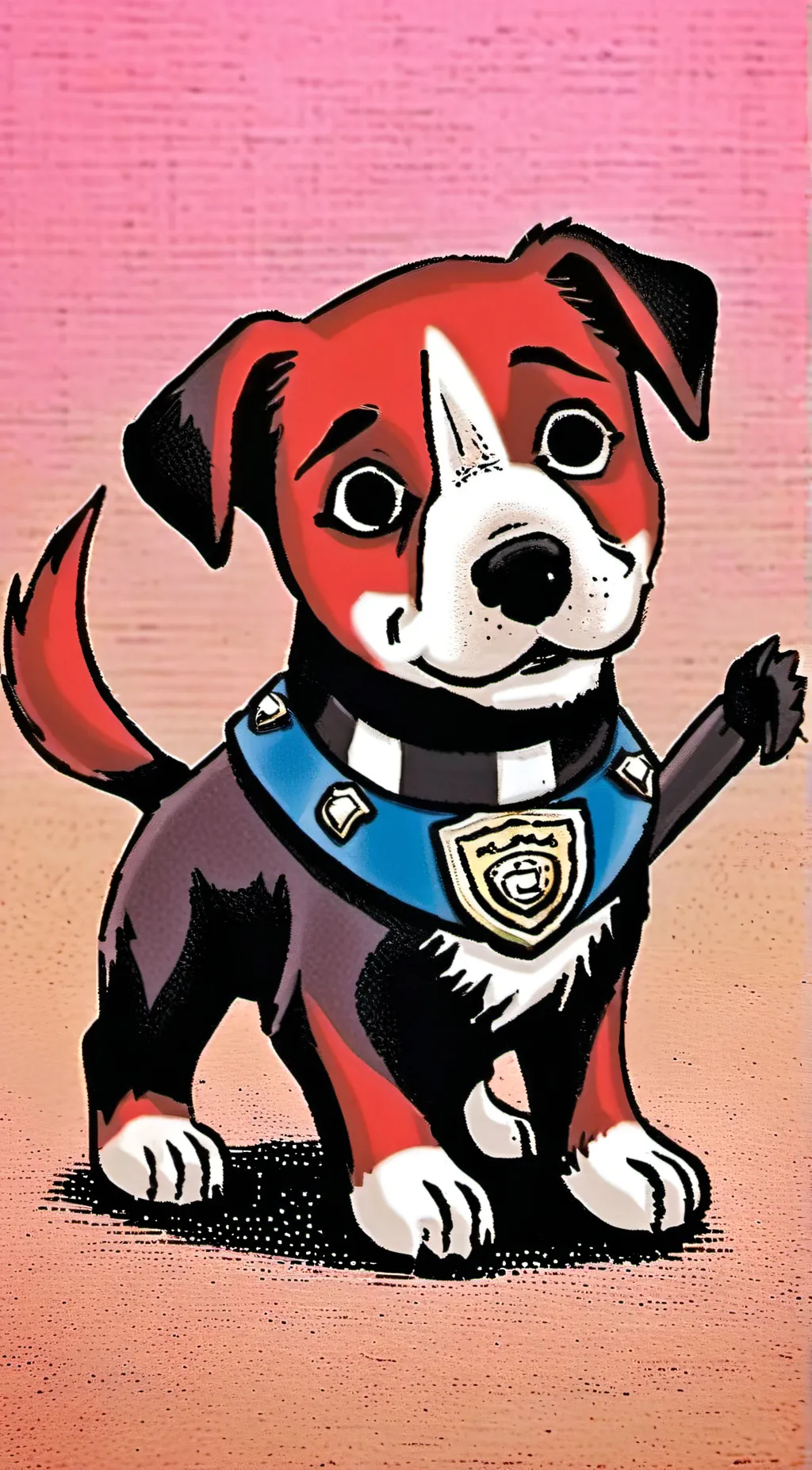 ai character: dogman background