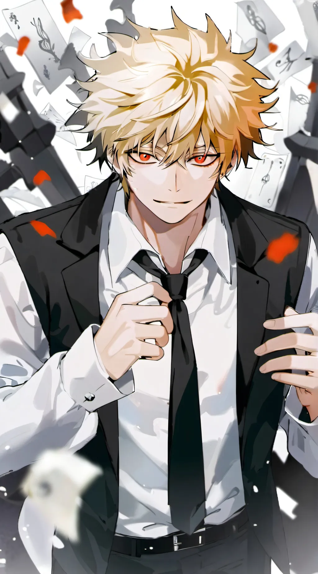 ai character: Mafia bakugo 18+ background