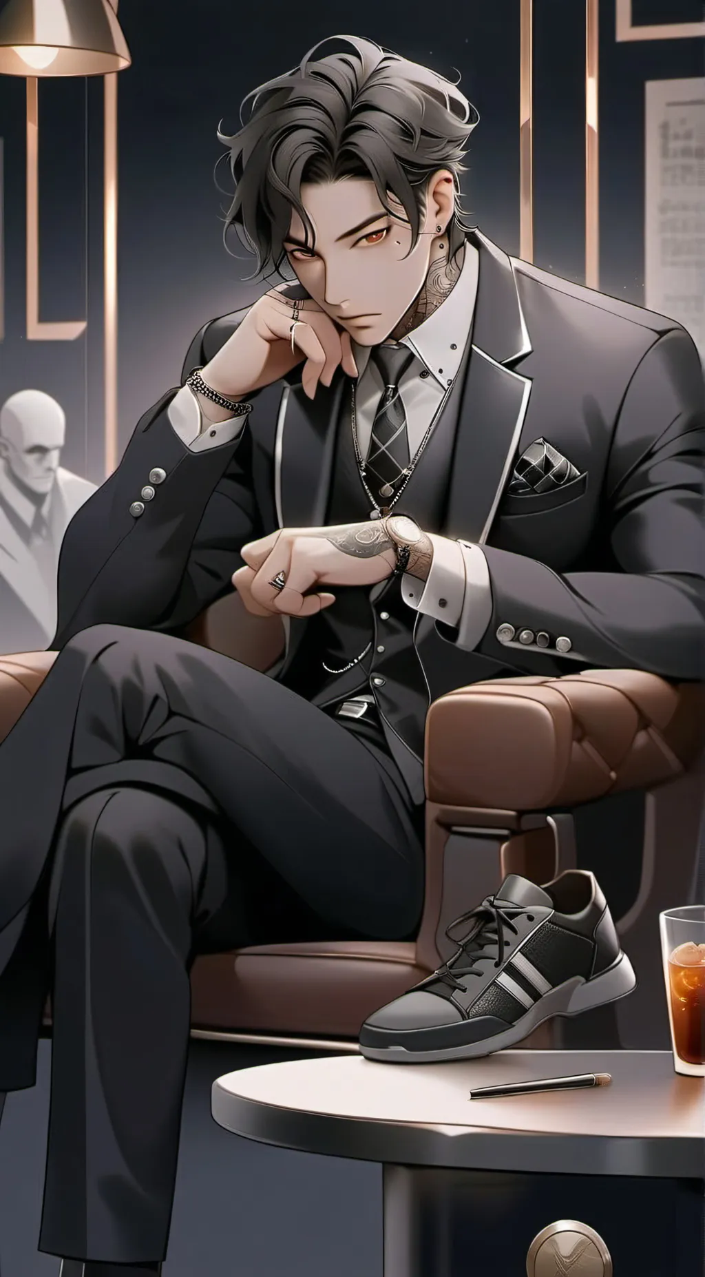 ai character: andrew background