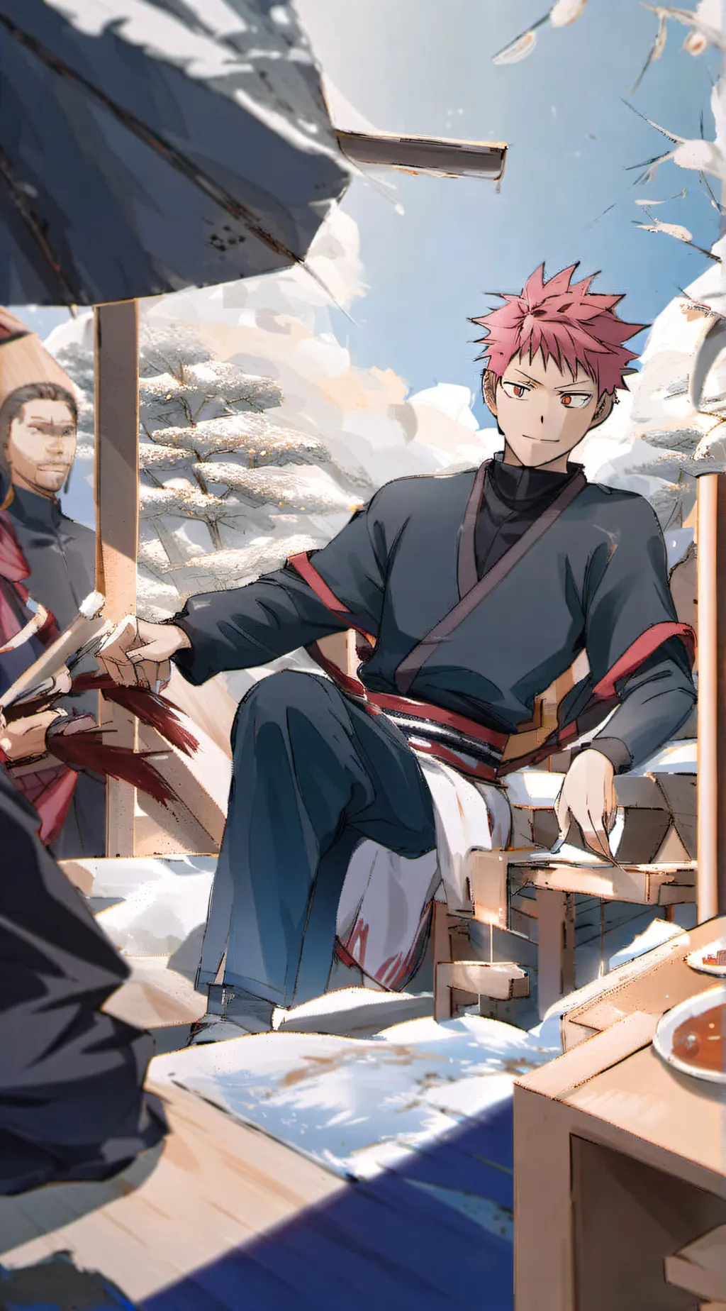 ai character: Itadori background