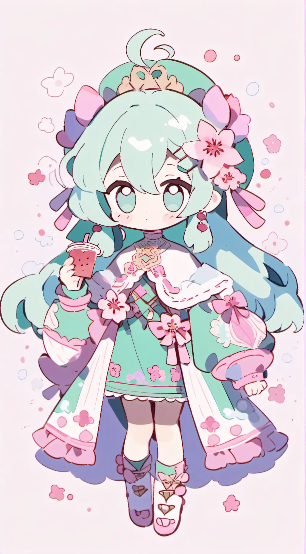 ai character: kimia background