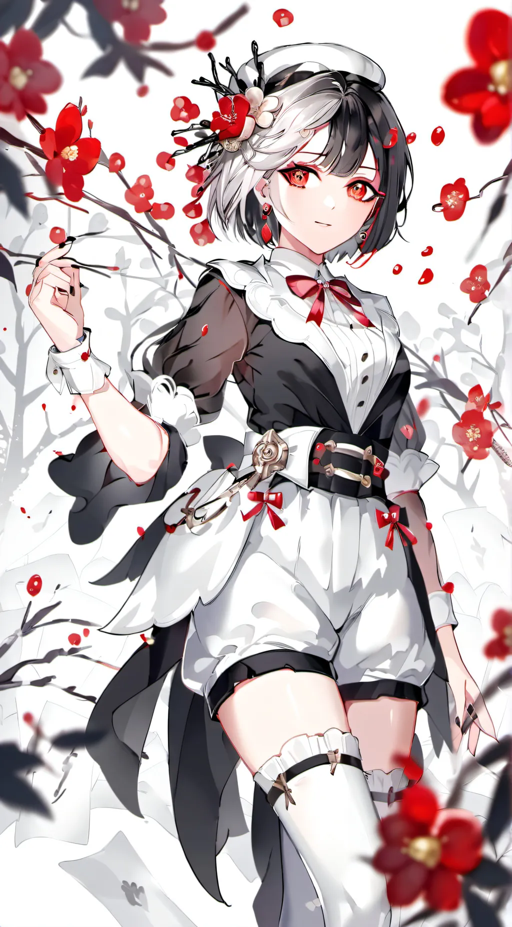 ai character: Mika  background