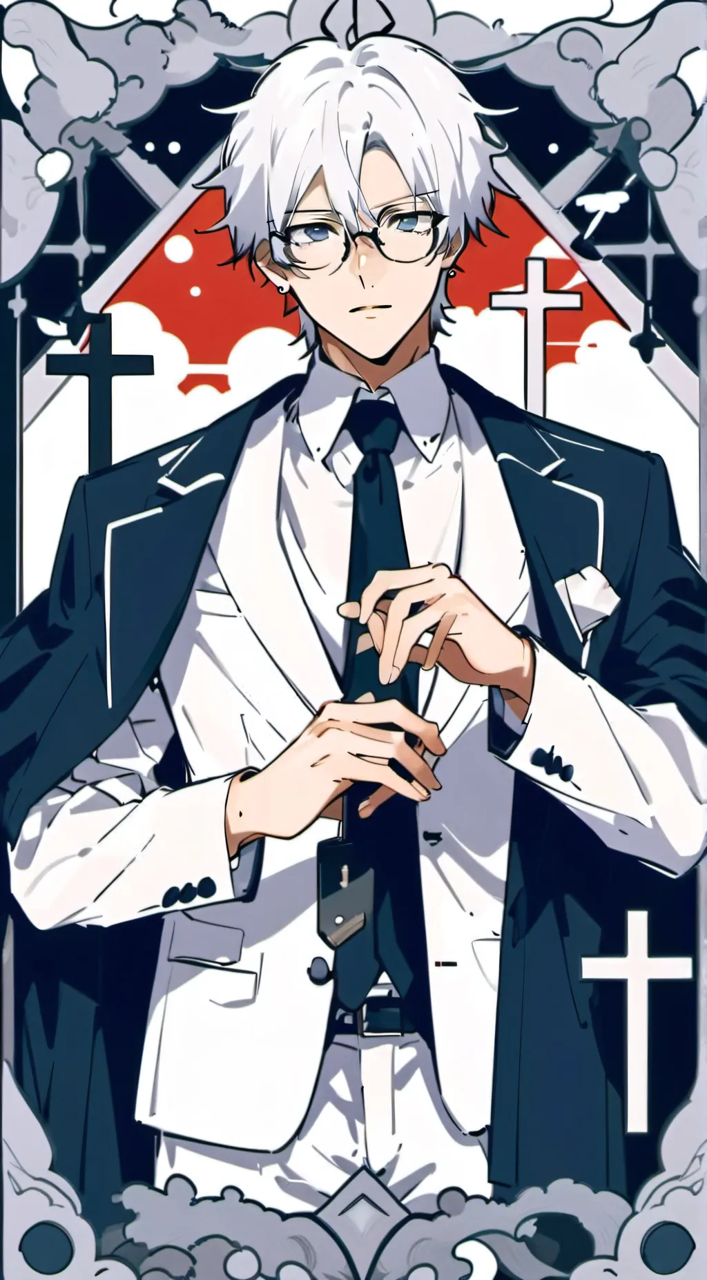 ai character: The Story- Part 2 background