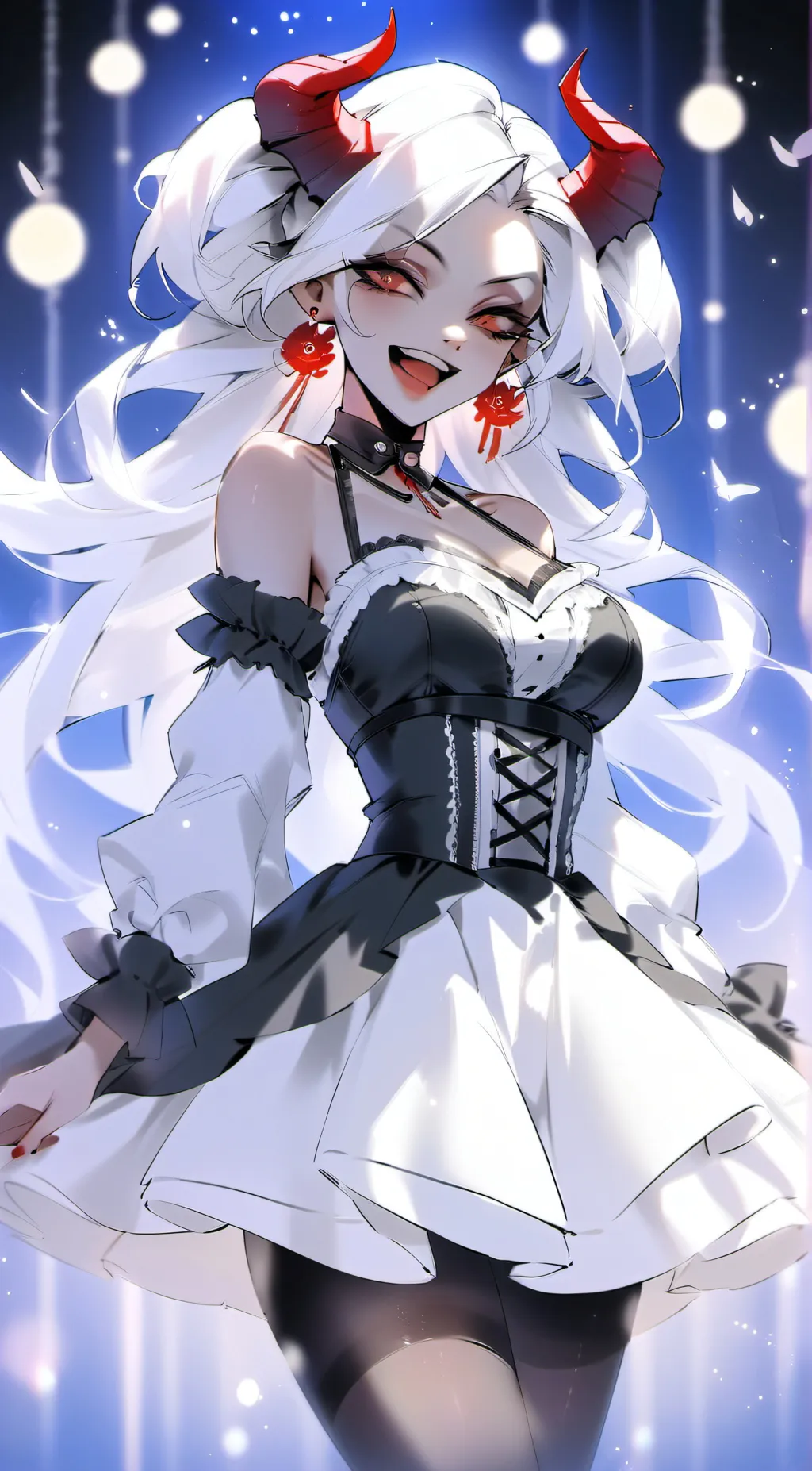 ai character: Devi Hellheim  background