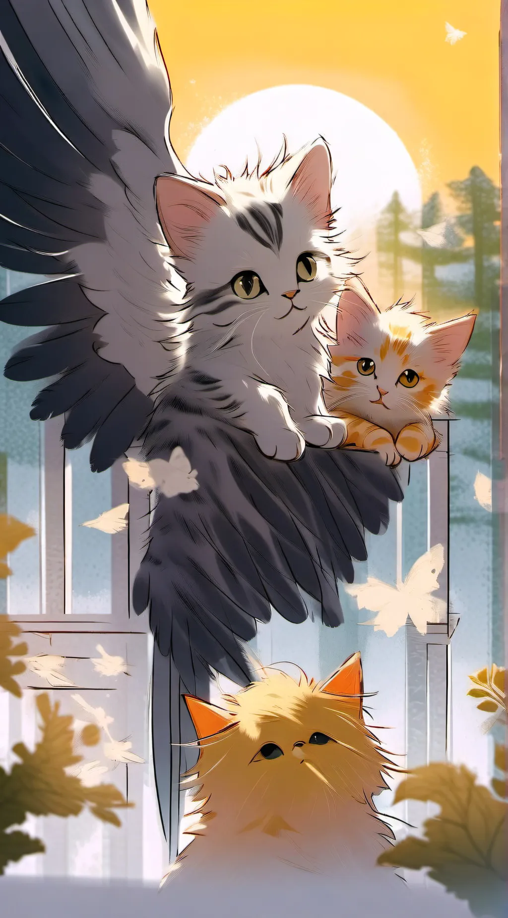 ai character: ♡♤luteXadamkittens background