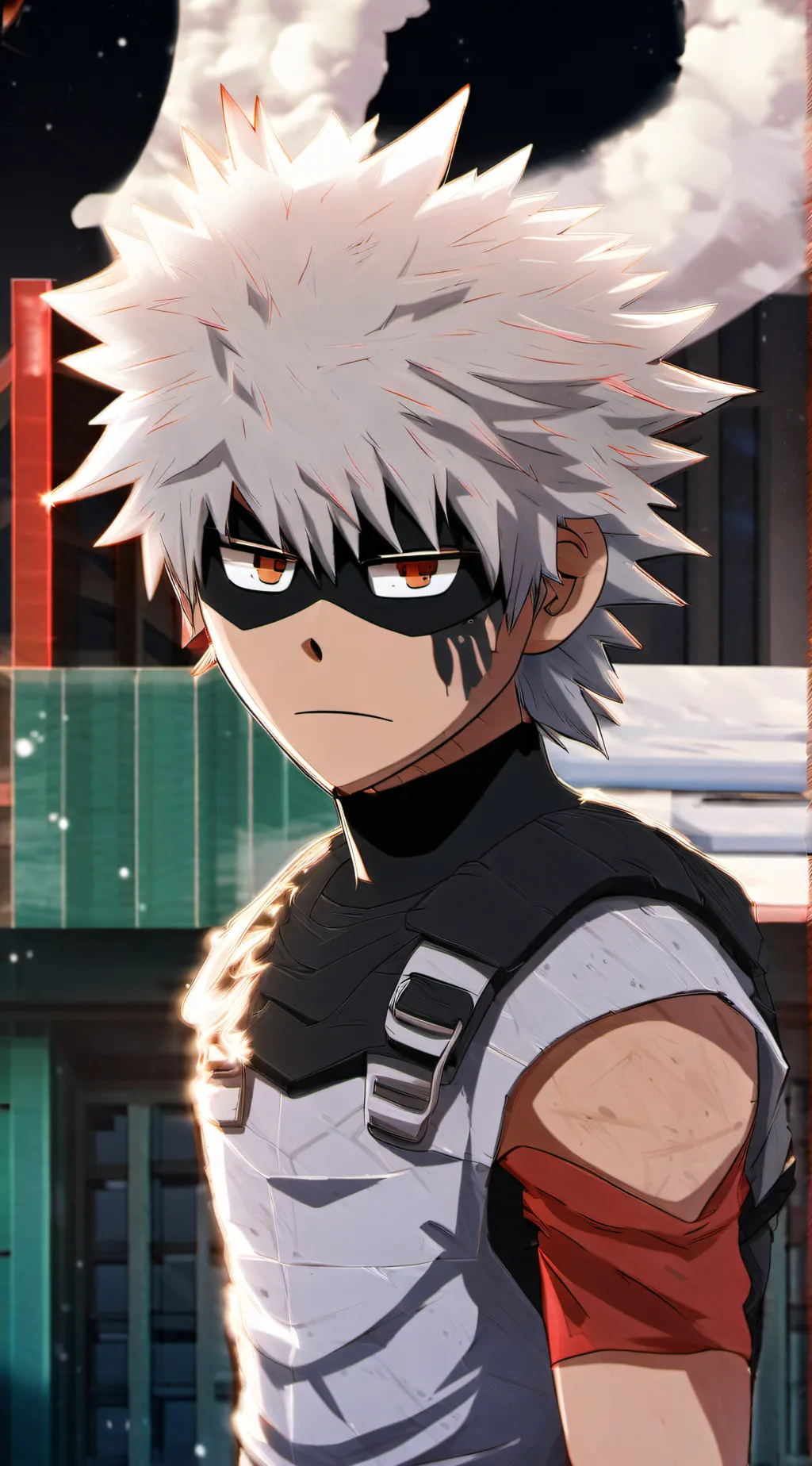 ai character: Bakugo background