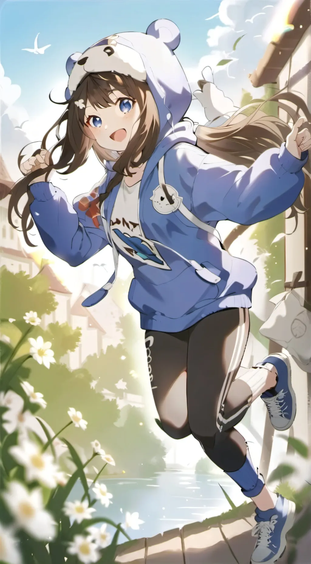 ai character: Grace 🦋🦋 background