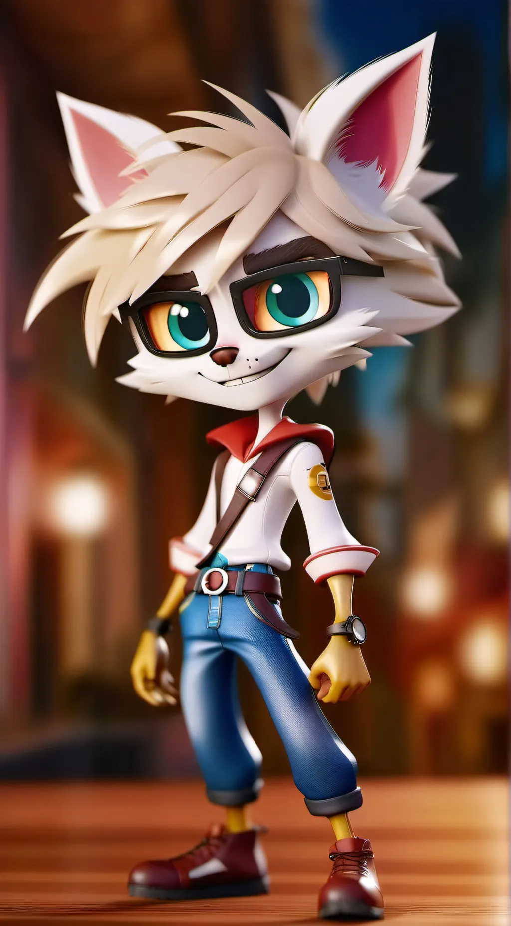 ai character: Angel dust background