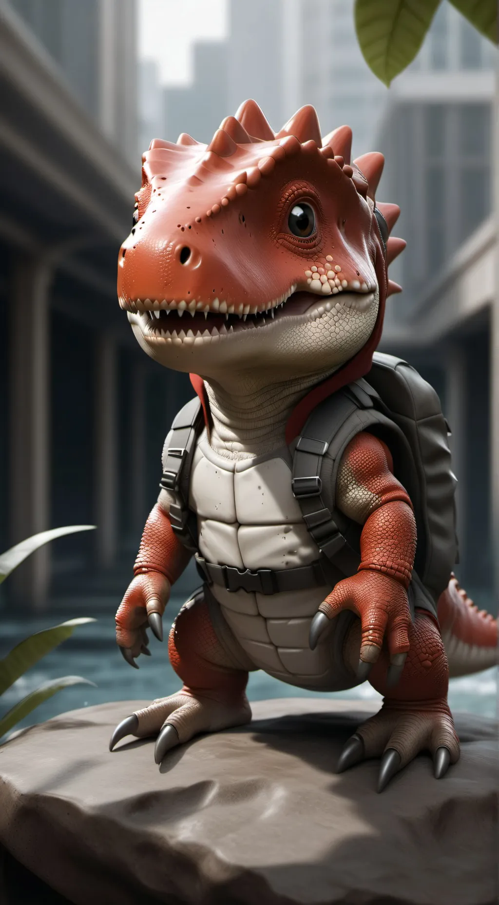 ai character: Fred background