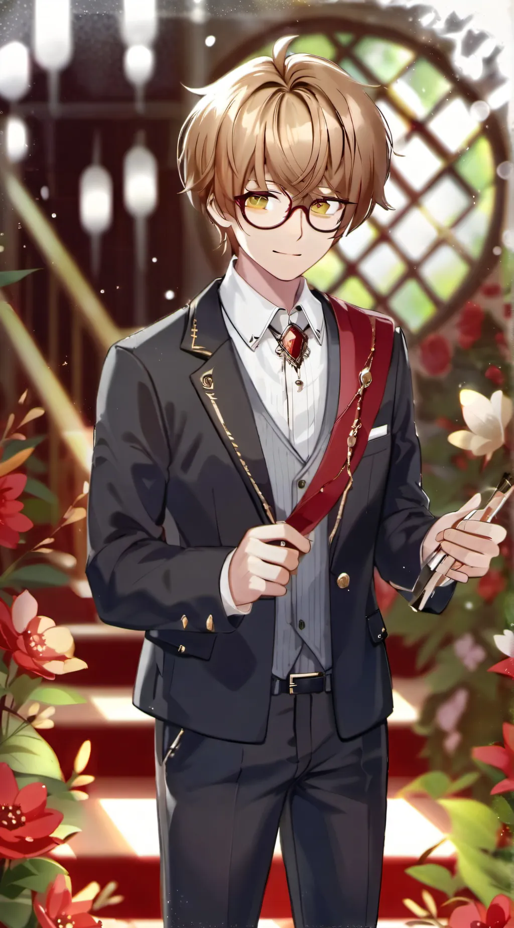 ai character: Leger background