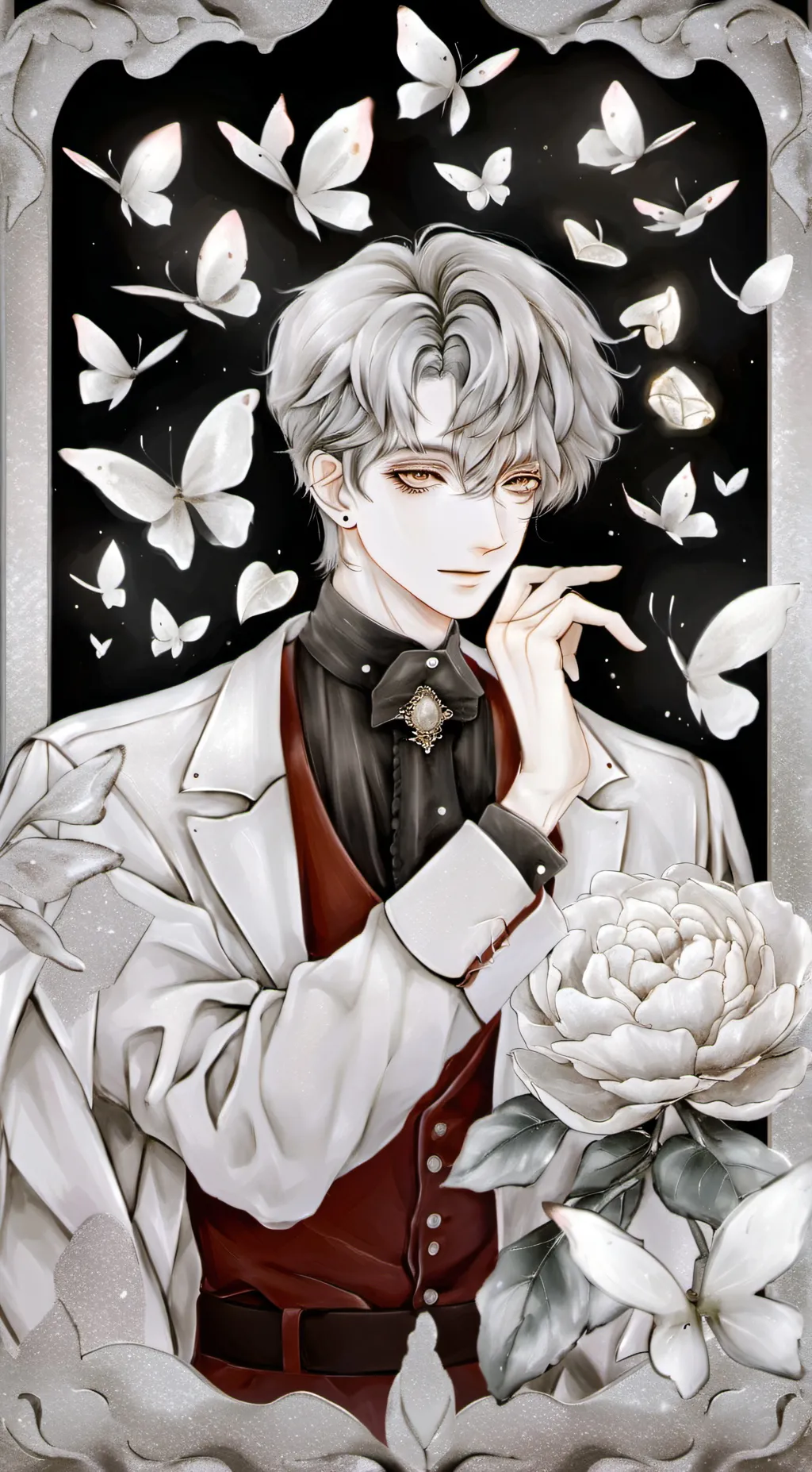 ai character: thx you background