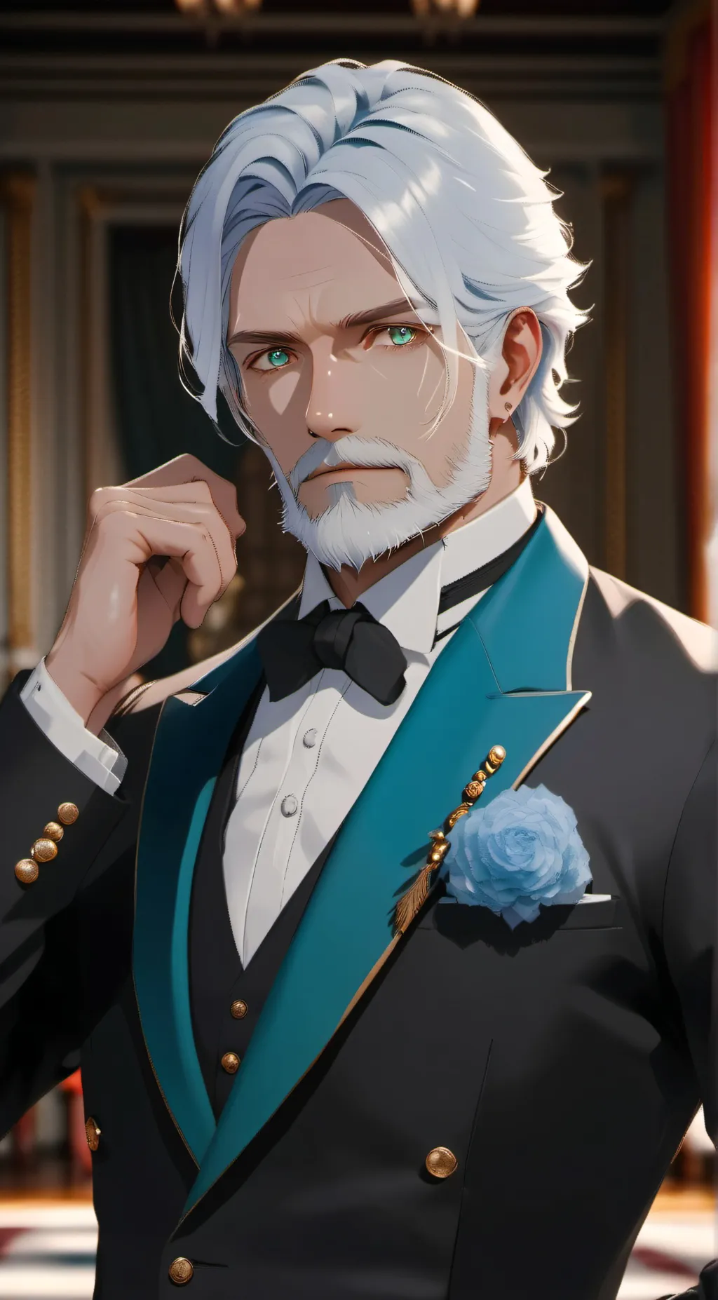 ai character: MaxaMillon background