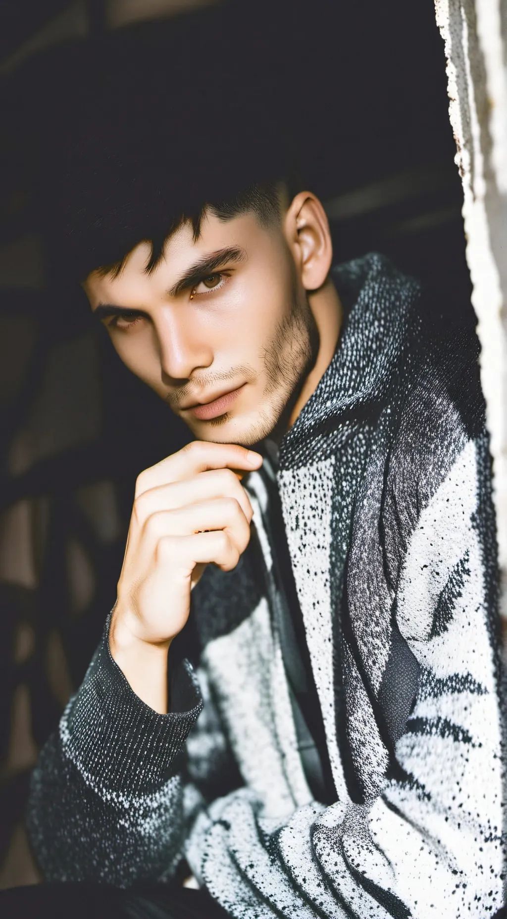 ai character: Zack  background